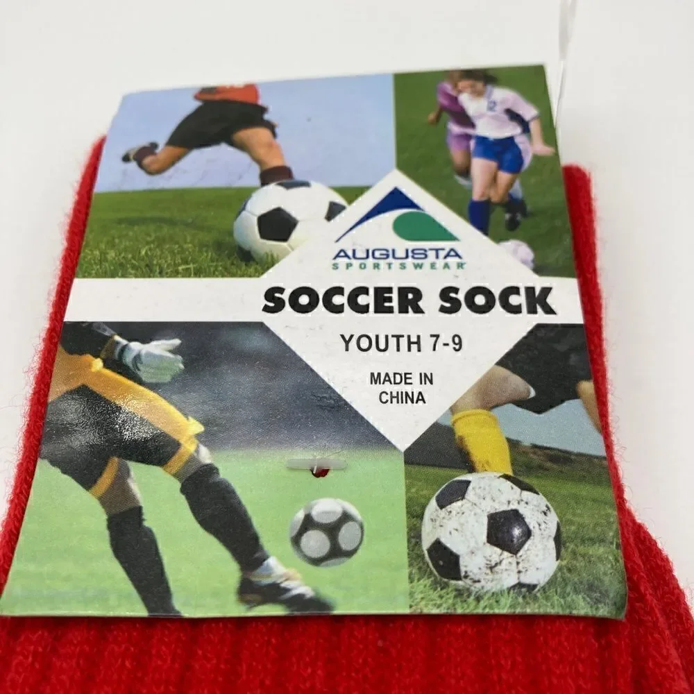 NWT Lot of 3 Pairs Augusta Sportswear Soccer Sock